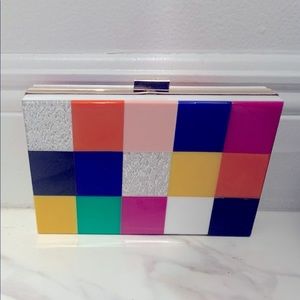 Colorful box Aldo purse